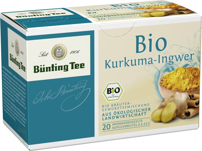 Bünting Tee Bio Kurkuma Ingwer