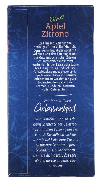 Meßmer Bio Apfel Zitrone