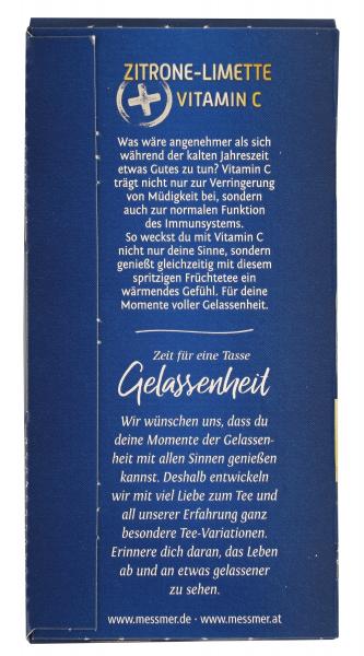 Meßmer Plus Vitamin C Zitrone-Limette