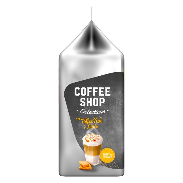 Tassimo Kapseln Coffee Shop Selections Typ Toffee Nut Latte, 8 Kaffeekapseln
