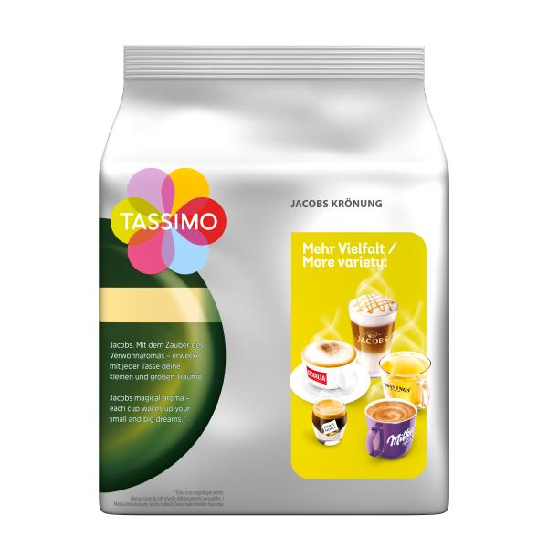 Tassimo Kapseln Jacobs Krönung XL, 5 x 16 Kaffeekapseln  