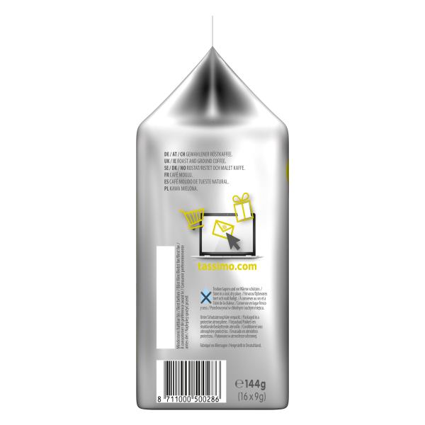 Tassimo Kapseln Jacobs Krönung XL, 5 x 16 Kaffeekapseln  