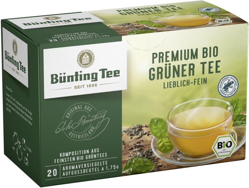 Bünting Tee Premium Bio Grüner Tee