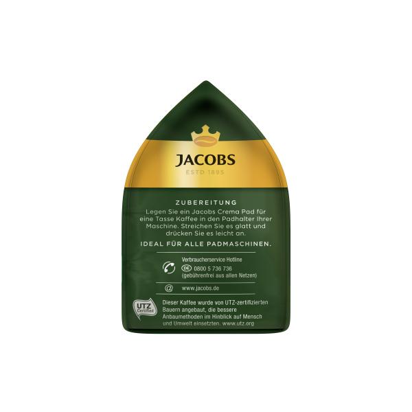 Jacobs Kaffeepads Crema Balance, 18 Senseo kompatible Pads