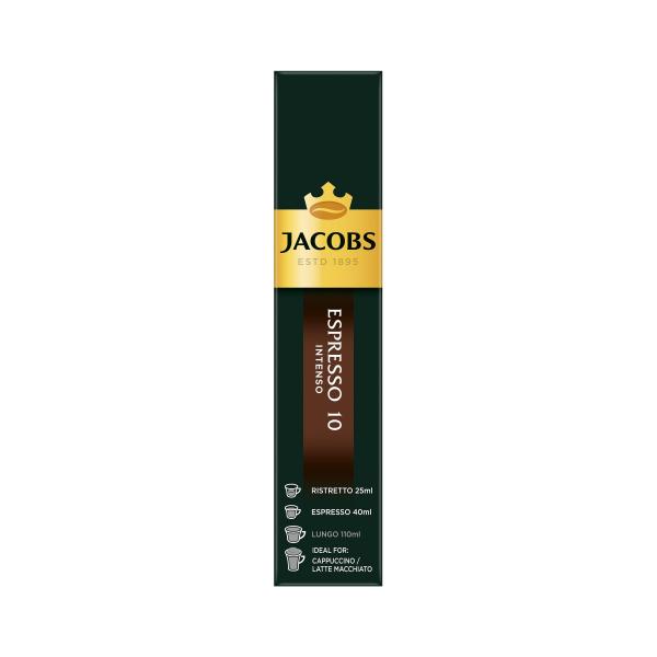 Jacobs Kaffeekapseln Espresso 10 Intenso, 10 Kapeln