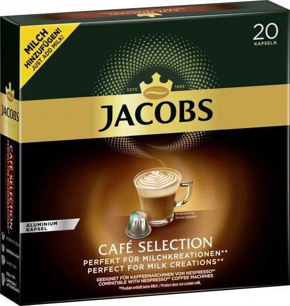 Jacobs Kapseln Café Selection 20 Kapseln