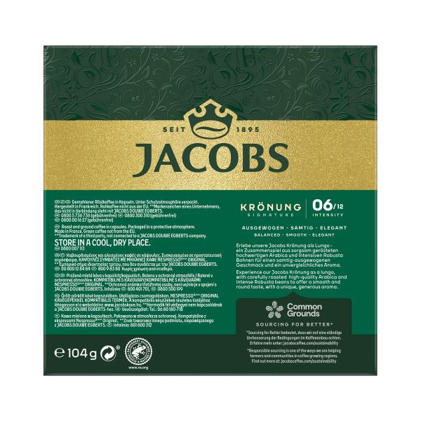 Jacobs Kaffeekapseln Krönung Crema 20 Kapseln