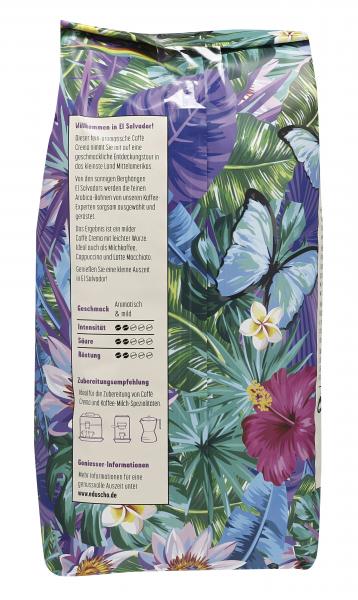 Eduscho Caffè Crema El Salvador Ganze Bohne 