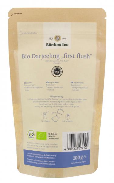 Bünting Tee Bio Darjeeling First Flush