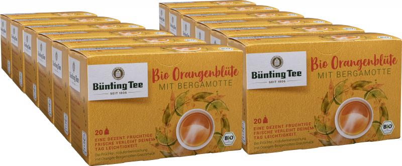 Bünting Tee Bio Orangenblüte Bergamotte