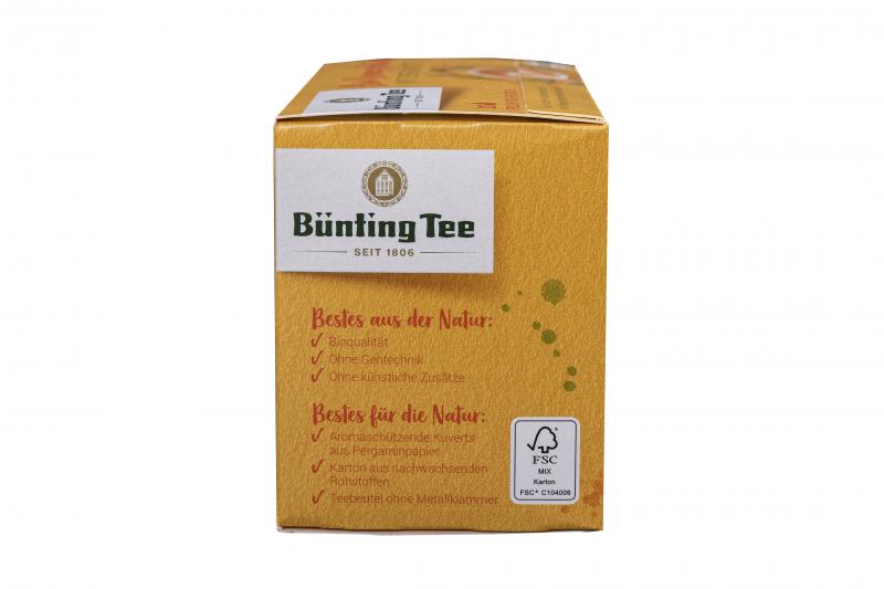 Bünting Tee Bio Orangenblüte Bergamotte