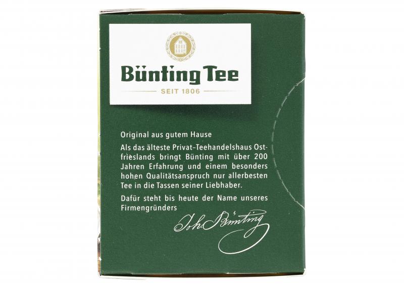 Bünting Tee Premium Bio Grüner Tee Nana-Minze
