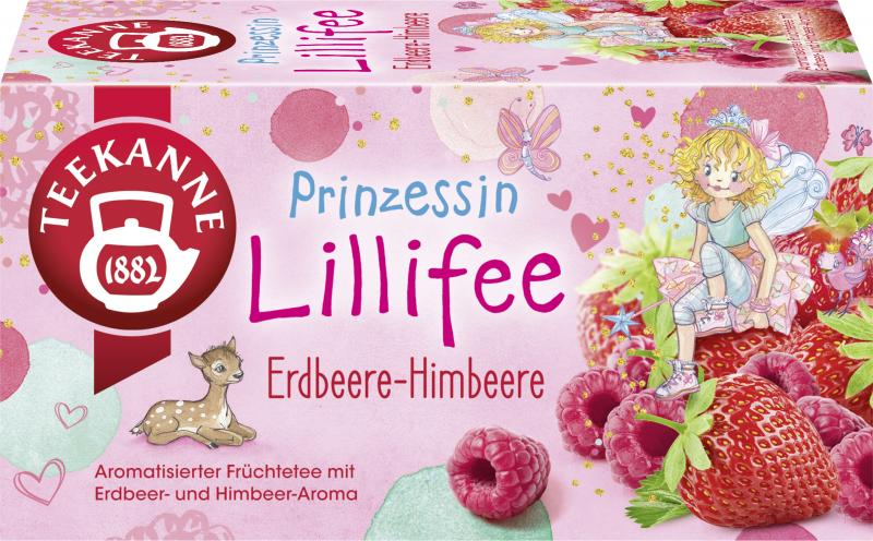 Teekanne Prinzessin Lillifee Erdbeere-Himbeer