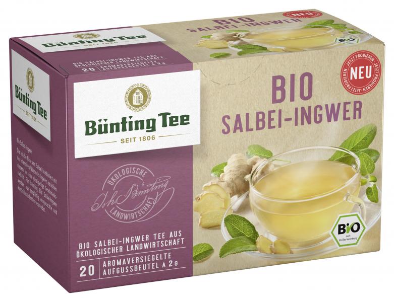 Bünting Tee Bio Salbei Ingwer