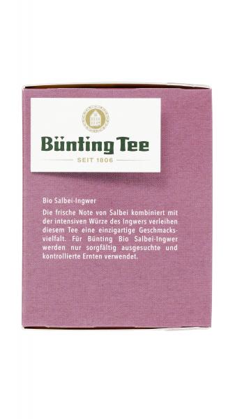 Bünting Tee Bio Salbei Ingwer