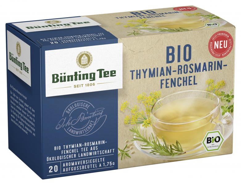 Bünting Tee Bio Thymian-Rosmarin-Fenchel