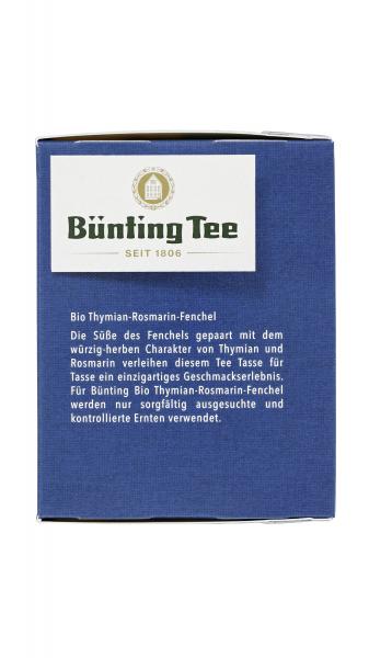 Bünting Tee Bio Thymian-Rosmarin-Fenchel