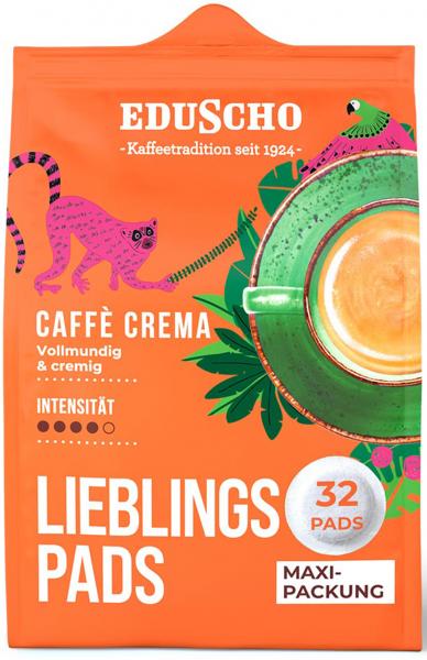 Eduscho Lieblingspads Caffe Crema 32 Pads