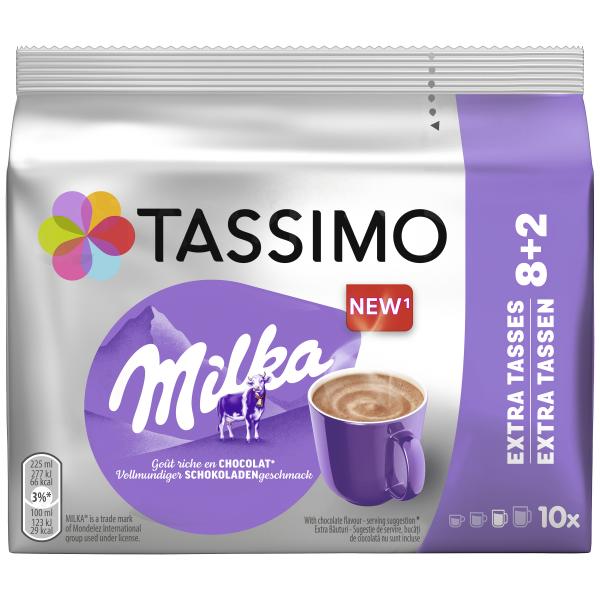 Tassimo Kapseln Milka 8+2 Kakaokapseln