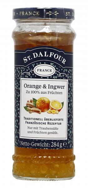St. Dalfour Fruchtaufstrich Ingwer & Orange