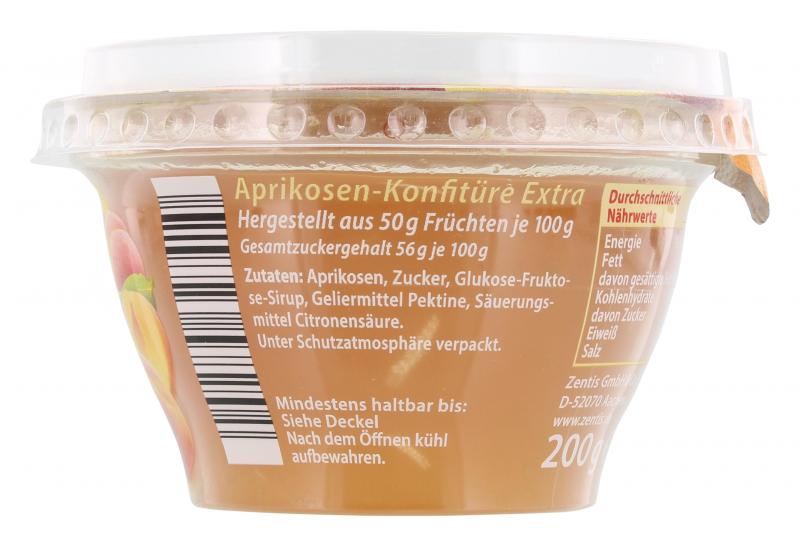 Frühstücks-Konfitüre die Echte Extra Aprikose