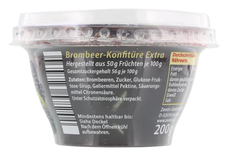 Frühstücks-Konfitüre die Echte Extra Brombeere
