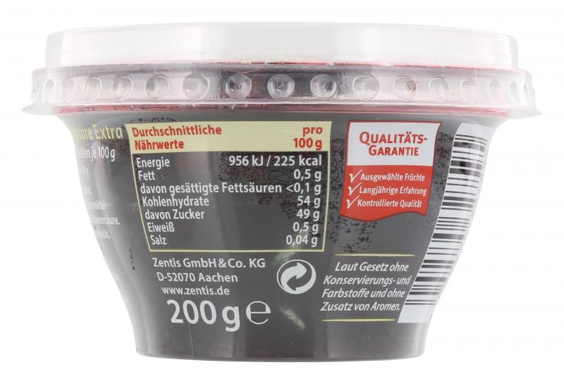 Frühstücks-Konfitüre die Echte Extra Sauerkirsche
