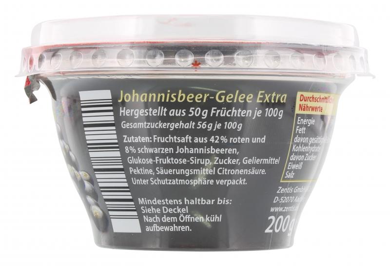 Zentis Frühstücks-Gelee das Echte Extra Johannisbeere