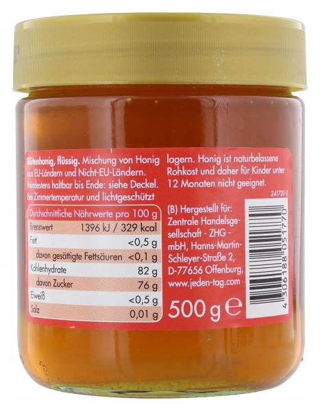 Jeden Tag Blütenhonig flüssig