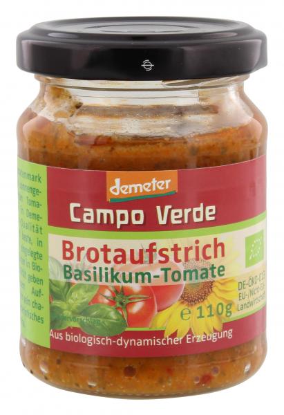 Demeter Bio Brotaufstrich Basilikum-Tomate