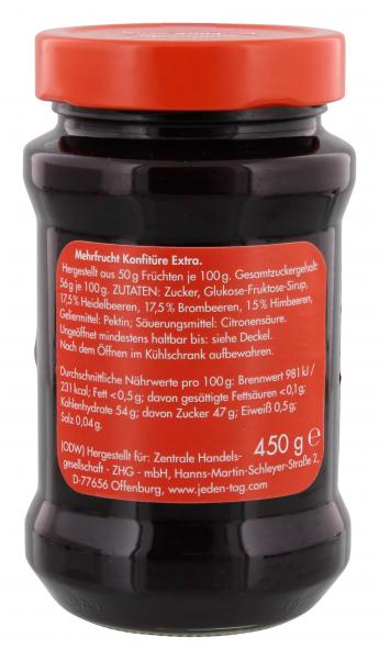 Jeden Tag Konfitüre Extra Waldfrucht