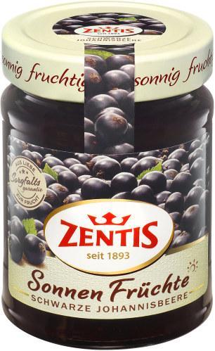 Zentis Sonnen Früchte schwarze Johannisbeere