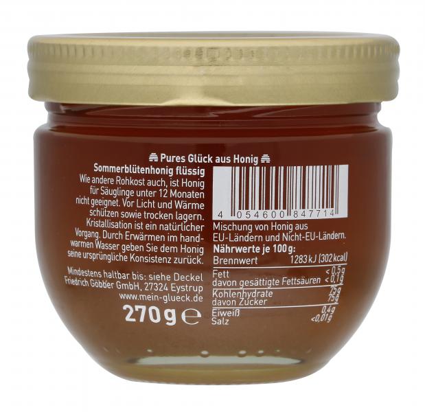 Glück Honig Sommerblüten flüssig