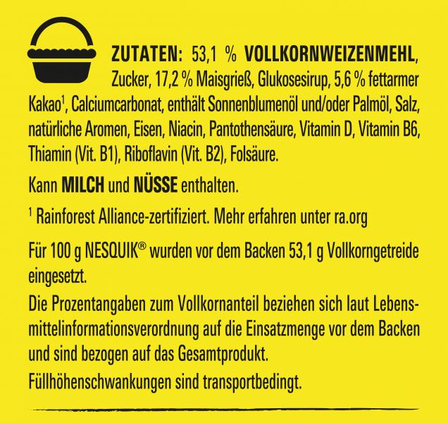 Nestlé Nesquik Knusper-Frühstück