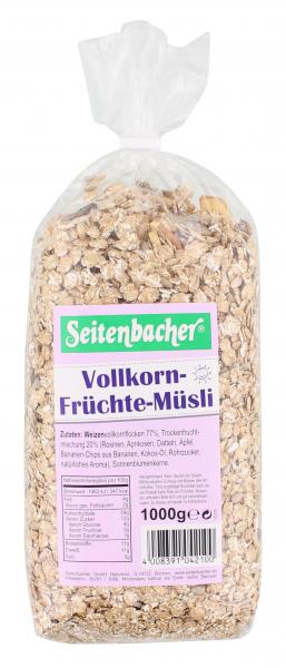 Seitenbacher Vollkorn Früchte Müsli