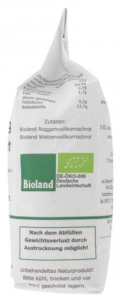 Mühle Erks Bioland Schwarzbrot