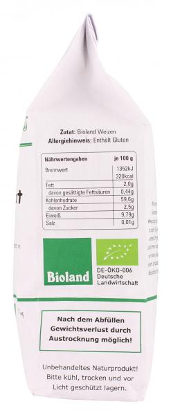 Mühle Erks Bioland Vollkorn Weizenschrot grob