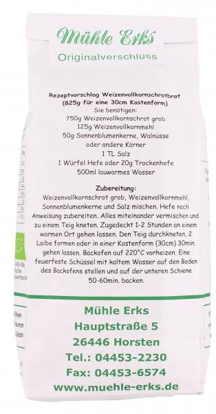 Mühle Erks Bioland Vollkorn Weizenschrot grob