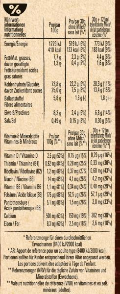 Nestlé Lion Cereals, Karamell und Schoko Cerealien mit Vollkorn