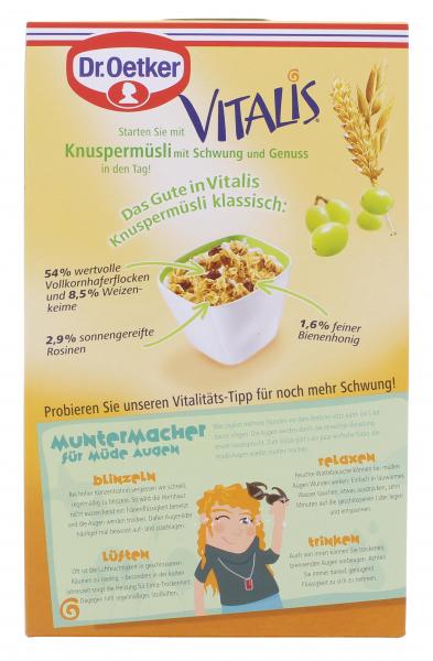 Dr. Oetker Vitalis Knusper Müsli klassisch