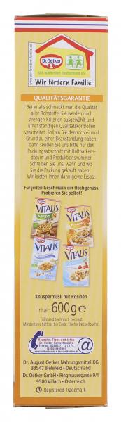 Dr. Oetker Vitalis Knusper Müsli klassisch
