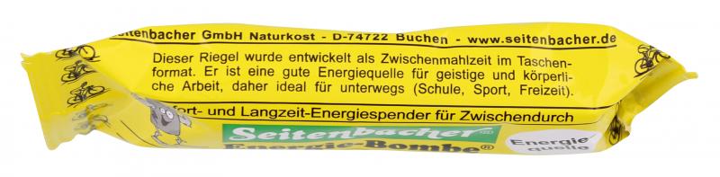 Seitenbacher Energie Bombe Riegel 