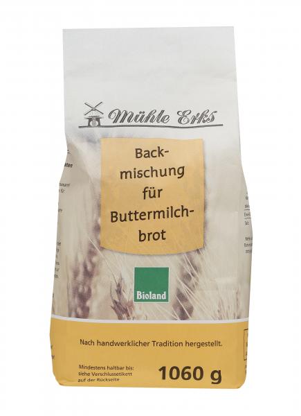 Mühle Erks Bioland Backmischung für Buttermilchbrot