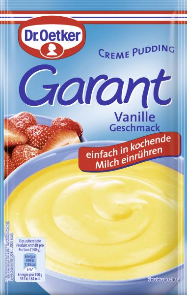 Dr. Oetker Garant Creme Pudding Vanille