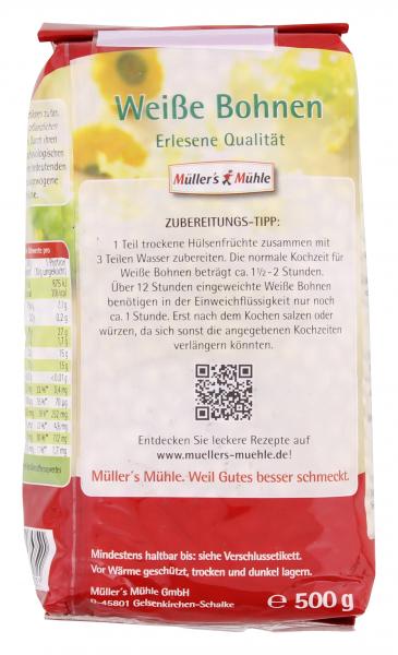 Müller's Mühle Weiße Bohnen
