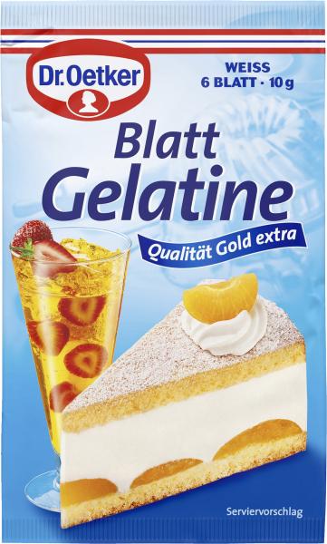 Dr. Oetker Blattgelatine weiß