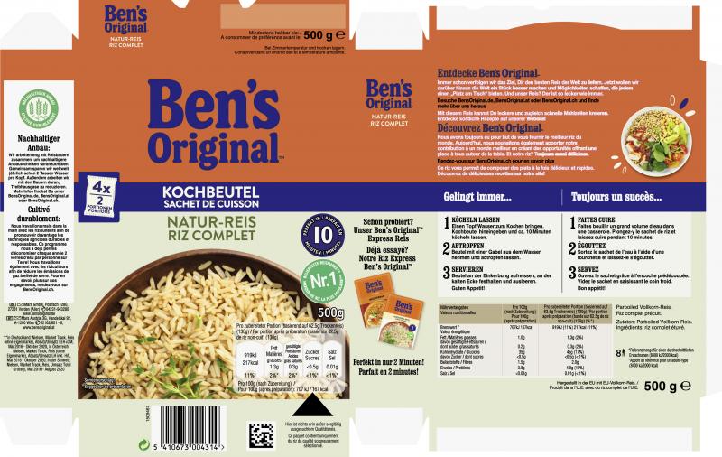 Ben's Original Natur-Reis