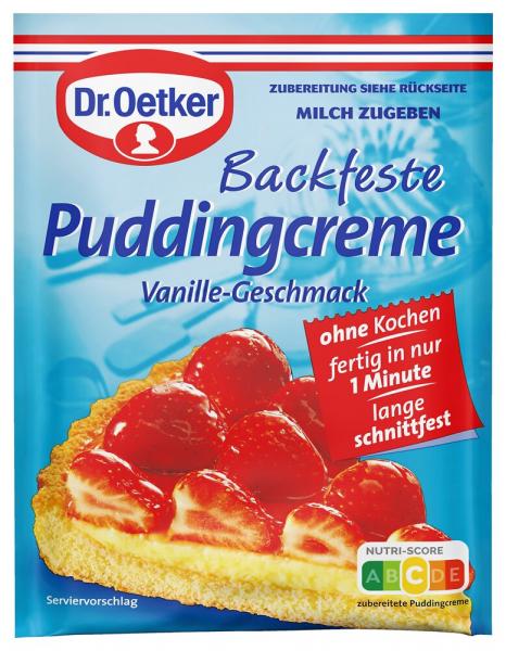 Dr. Oetker Backfeste Puddingcreme Vanille-Geschmack