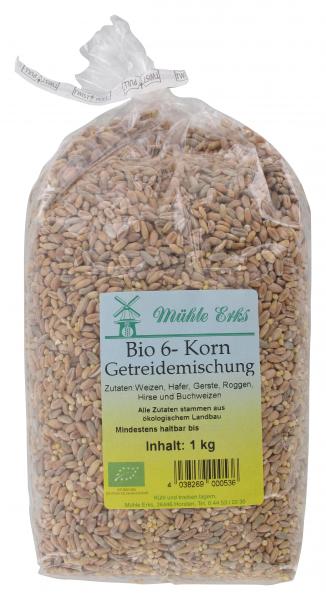 Mühle Erks Bio 6-Korn Getreidemischung