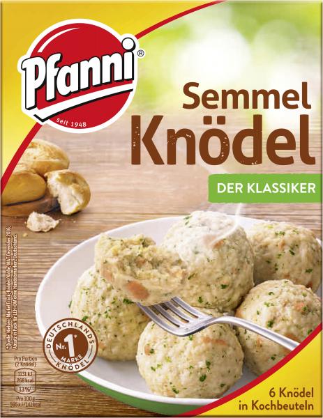 Pfanni Semmel Knödel im Kochbeutel Der Klassiker